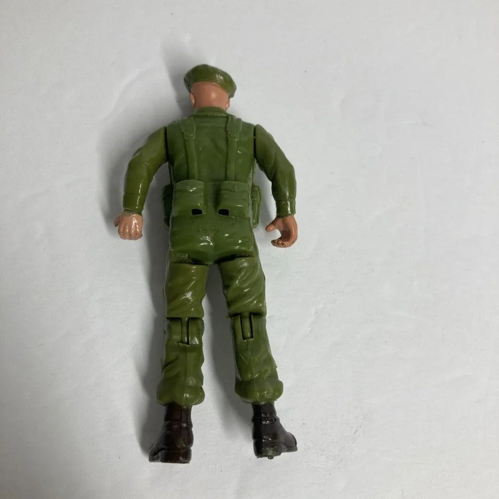 Vintage 1981 Remco DC Comics SGT Rock Action Figure Soldier and Weapon